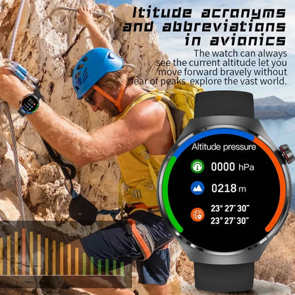 Reloj inteligente HUAWEI GT4 Pro GPS NFC Pantalla HD, ritmo cardíaco, Bluetooth, llamadas IP68 impermeable