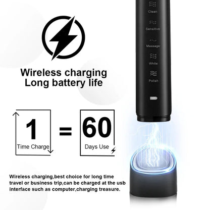 Cepillo de dientes eléctrico inteligente Sarmocare S100