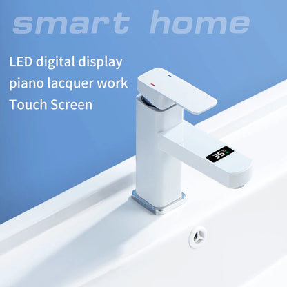 LLave Digital de baño con Control de temperatura, dispositico inteligente de alta calidad.