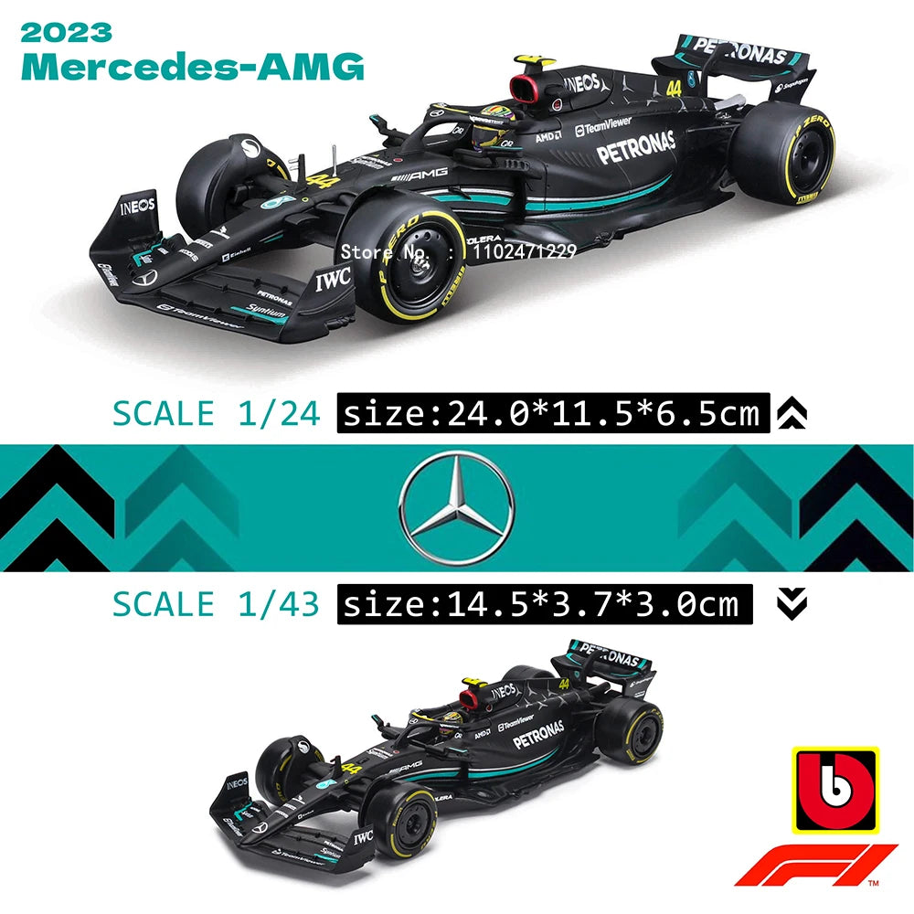 Coches Fórmula Uno 2023 Bburago 1:24