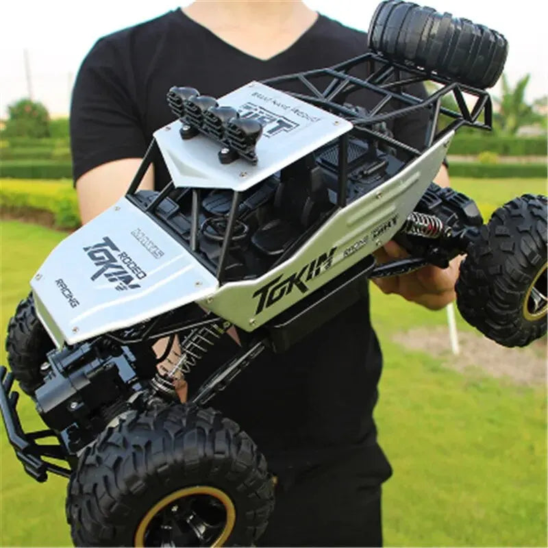 RC coche con luces Led 2,4G Radio Control 1:12/1:16 4WD