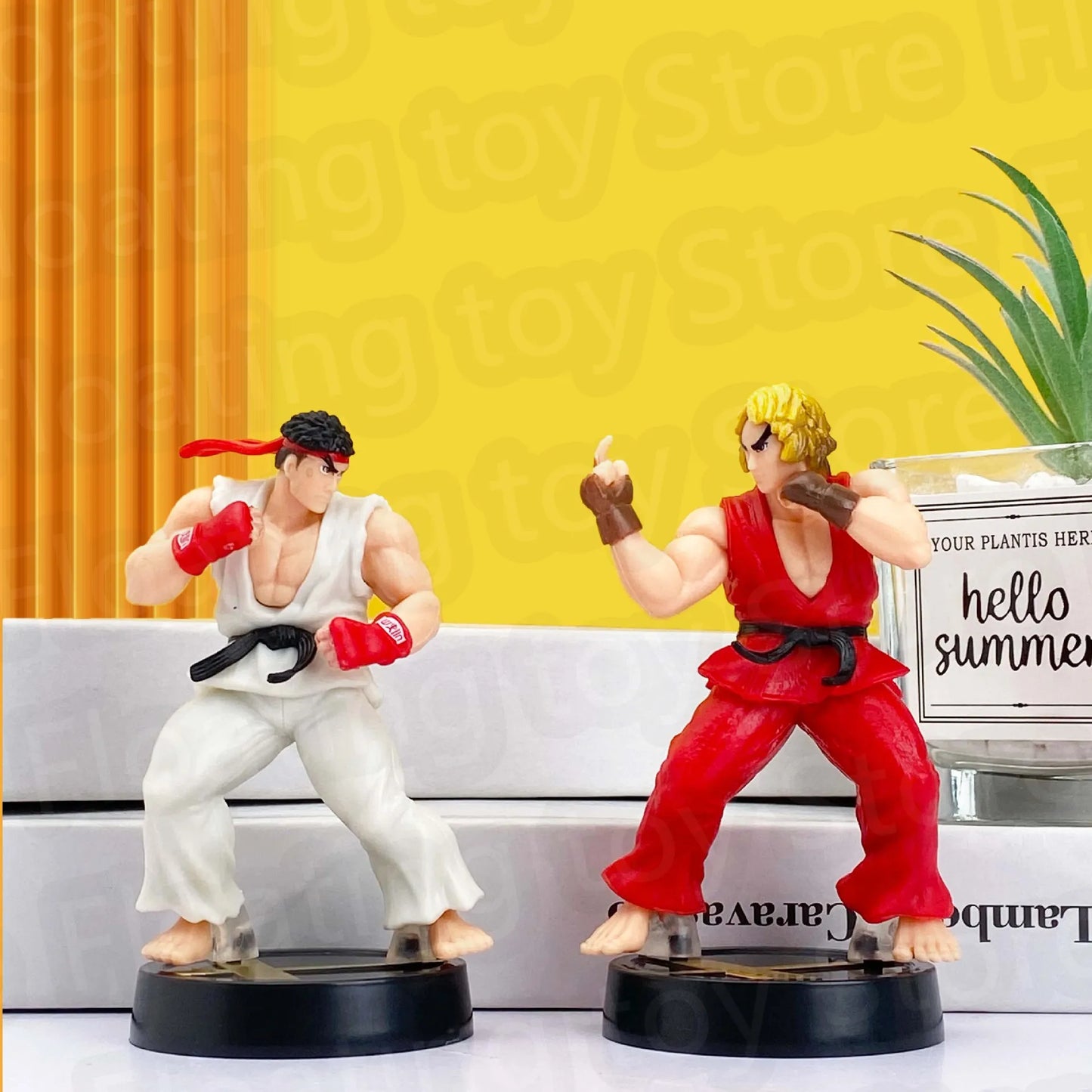 Street Fighter Ken & Ryu 9cms