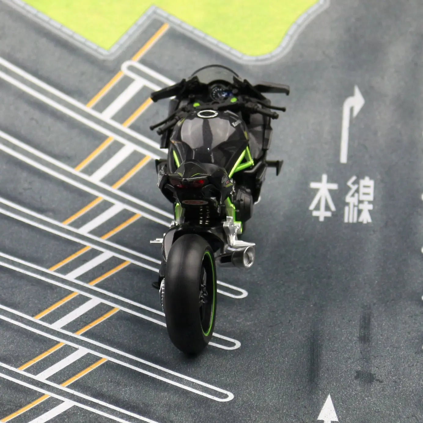 KAWASAKI H2R Ninja 250 escala 1:12