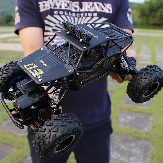 Buggy teledirigido 4WD 1:16 con luces Led, coches con Radio Control remoto