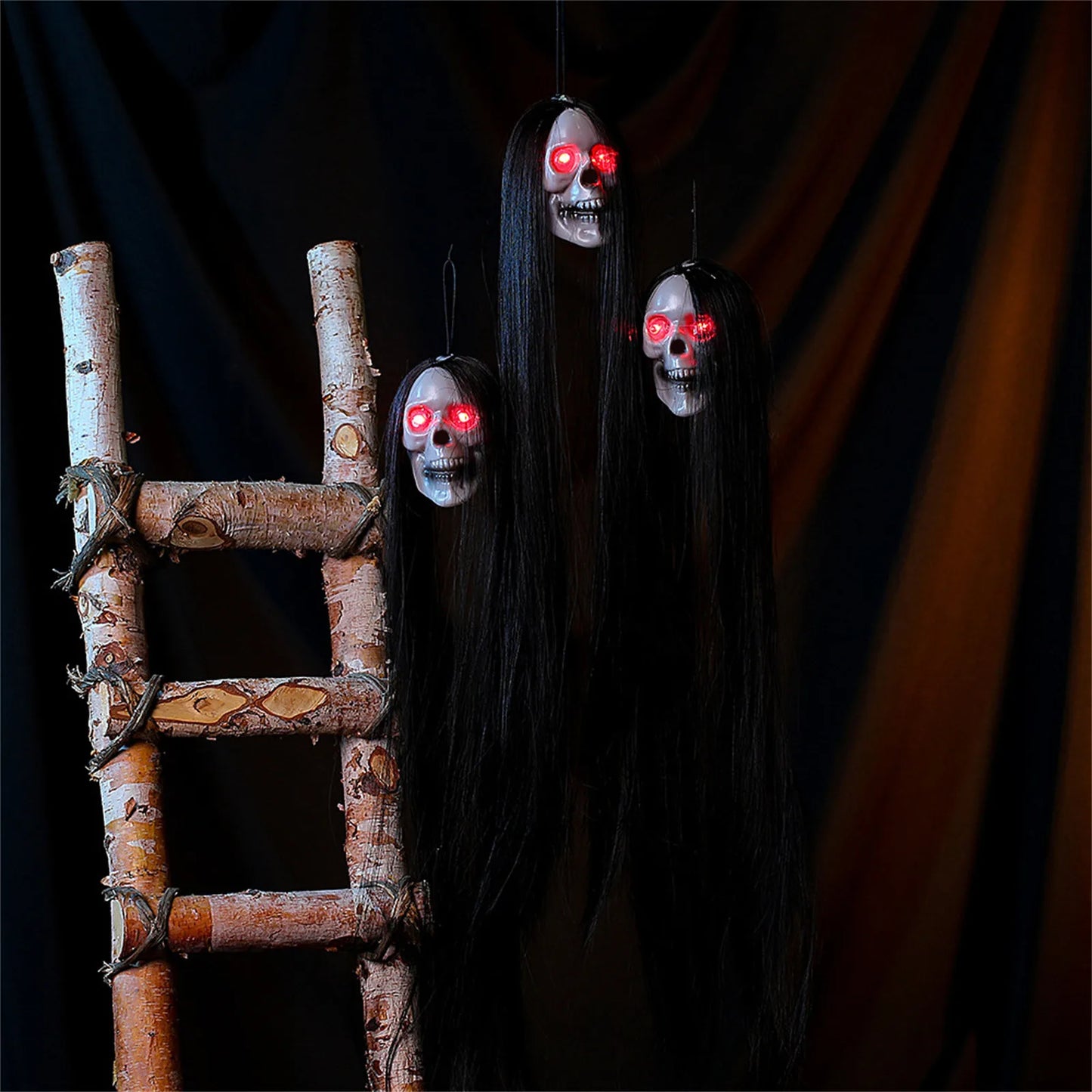 Colgantes de esqueleto para decoración de Halloween