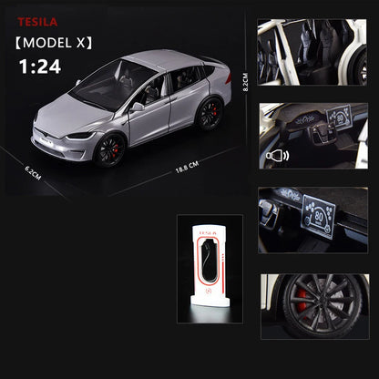 Tesla Model X , Y, 3 A  1:24