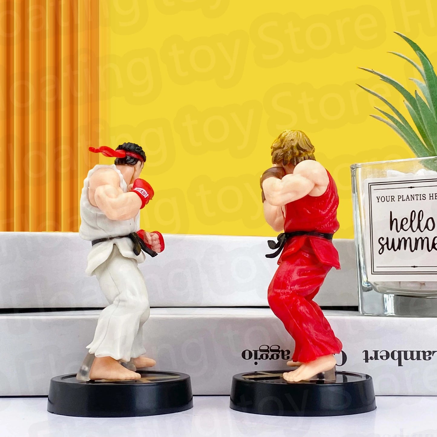 Street Fighter Ken & Ryu 9cms