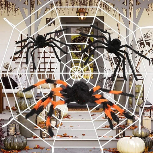 Araña de terciopelo de Halloween