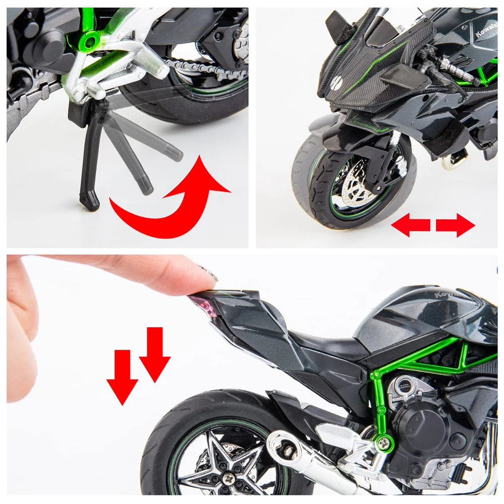 Kawasaki Ninja ZX-12R 1:18