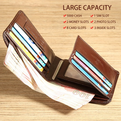 Cartera Short Tri-Fold Business