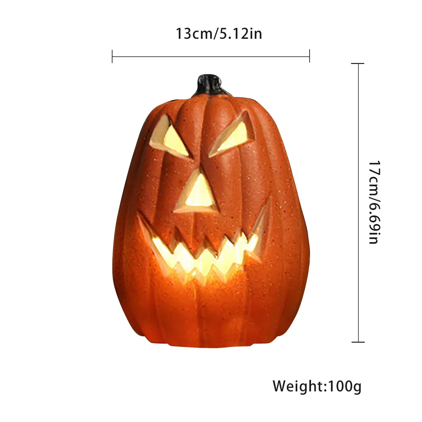 Linterna led de calabaza