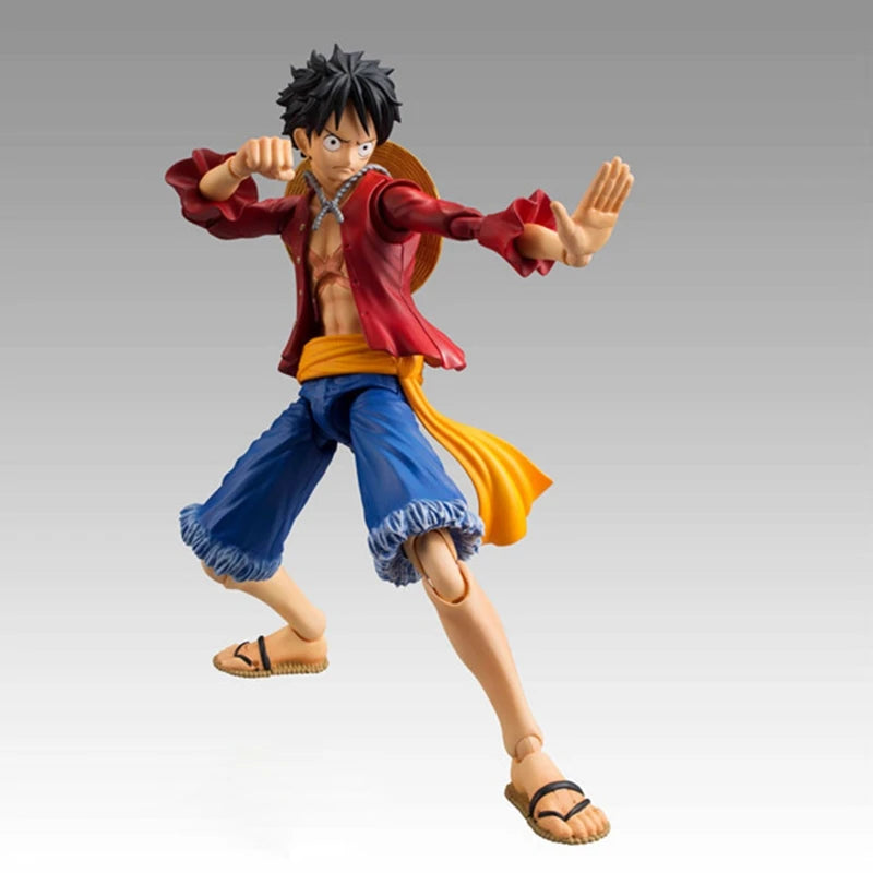 Figuras de acción de One Piece, sombrero de paja, Monkey D Luffy, tamaño 17cm