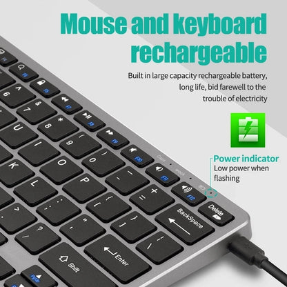 Teclado + mouse Inalámbricos Bluetooth