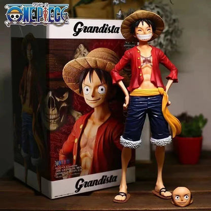 Figura de Anime One Piece, Monkey D Luffy, tamaño 28cm.