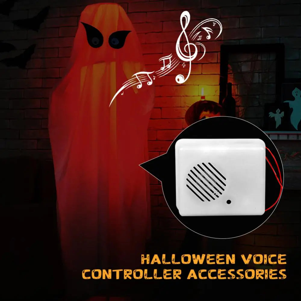 Decoración con sensor de sonido y voz para Halloween