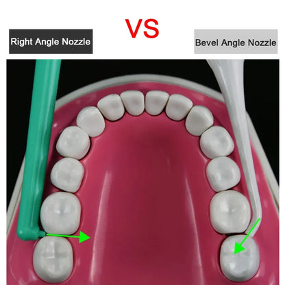 Irrigador Oral portátil para grifo, limpiador Dental de agua con presión ajustable.