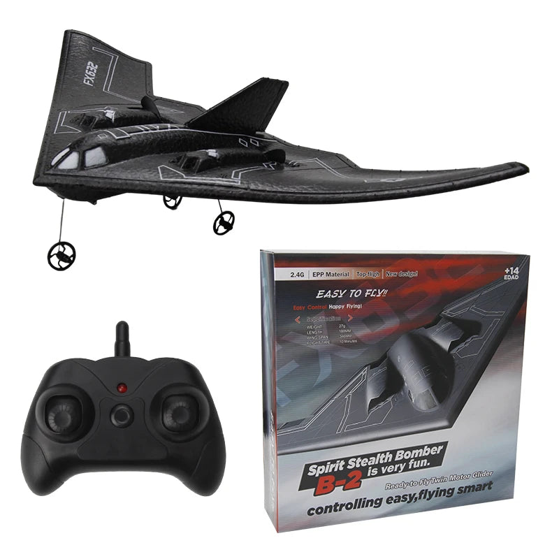 Avión Rc B2 Stealth Bomber 2Ch 34Cm Wingspain Cessna 2,4G