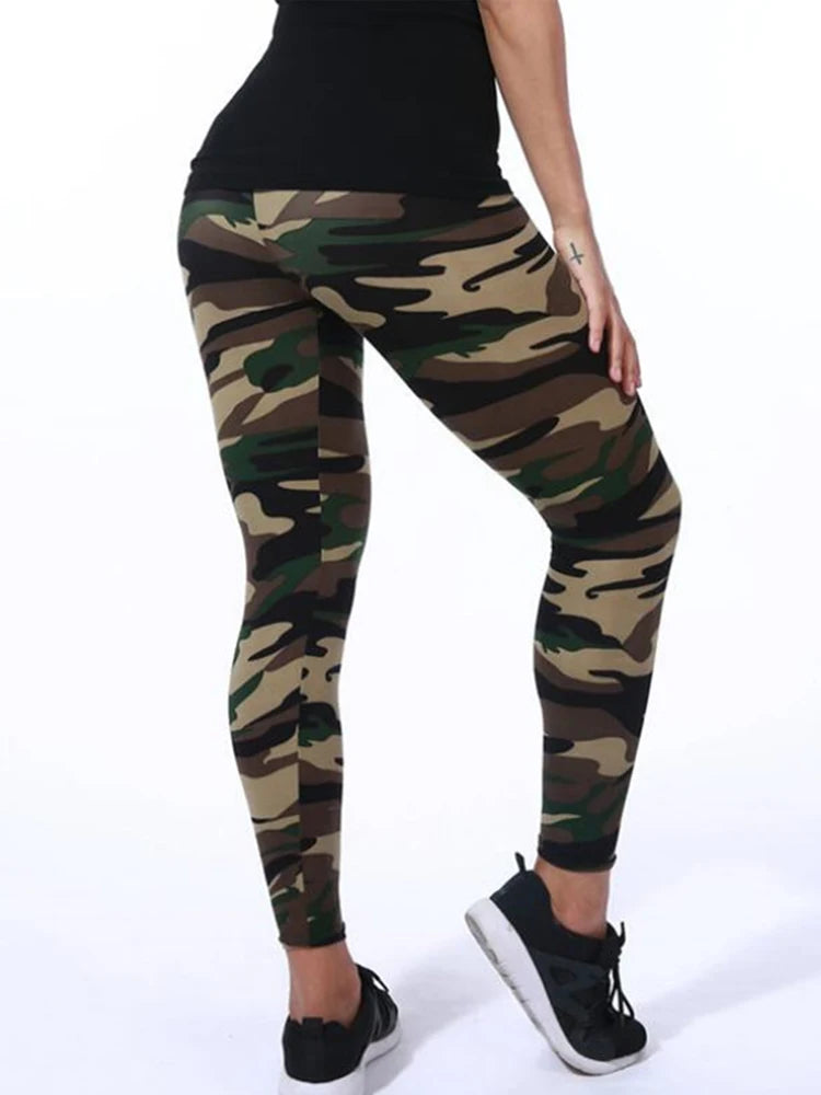 Leggings Fitness Gimnasio Alto Elástico Skinny estampados