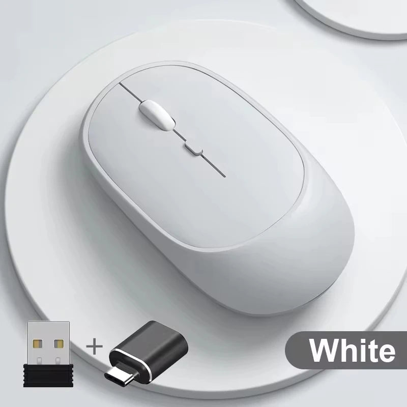 Mouse Xiaomi inalámbrico compatible con Bluetooth, de 2,4G, DPI ajustable.