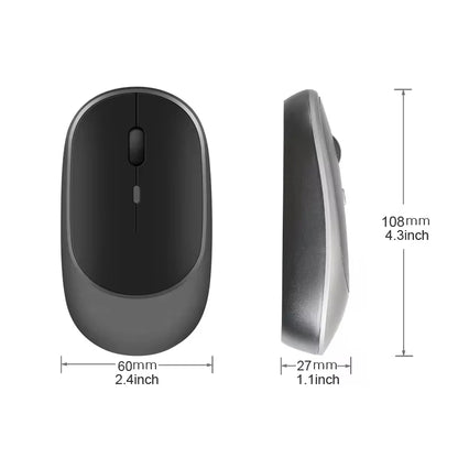 Mouse Xiaomi inalámbrico compatible con Bluetooth, de 2,4G, DPI ajustable.