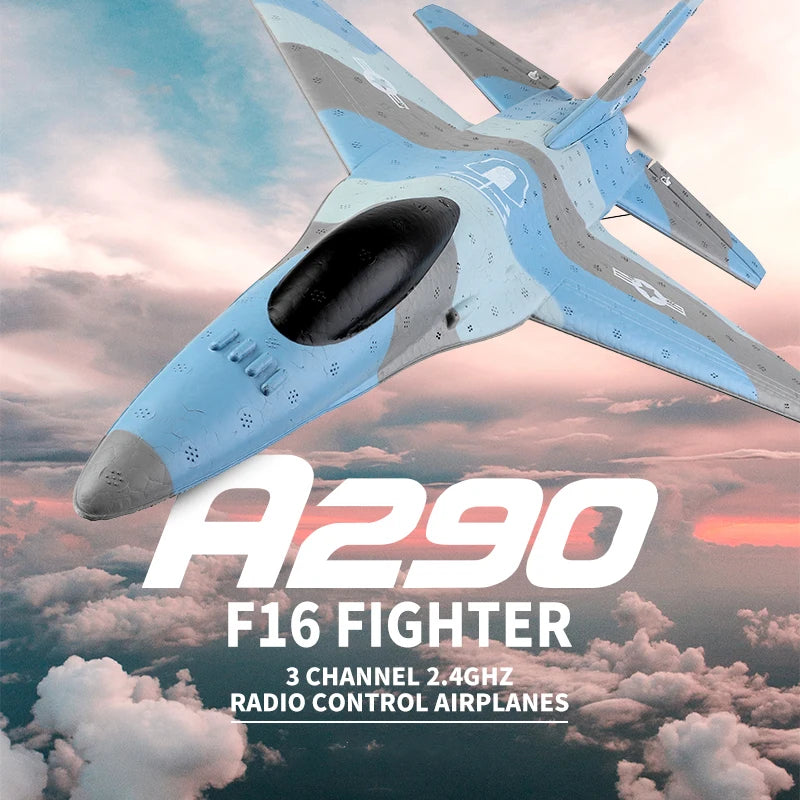 Wltoys A290 F16 3CH RC avión 2,4G