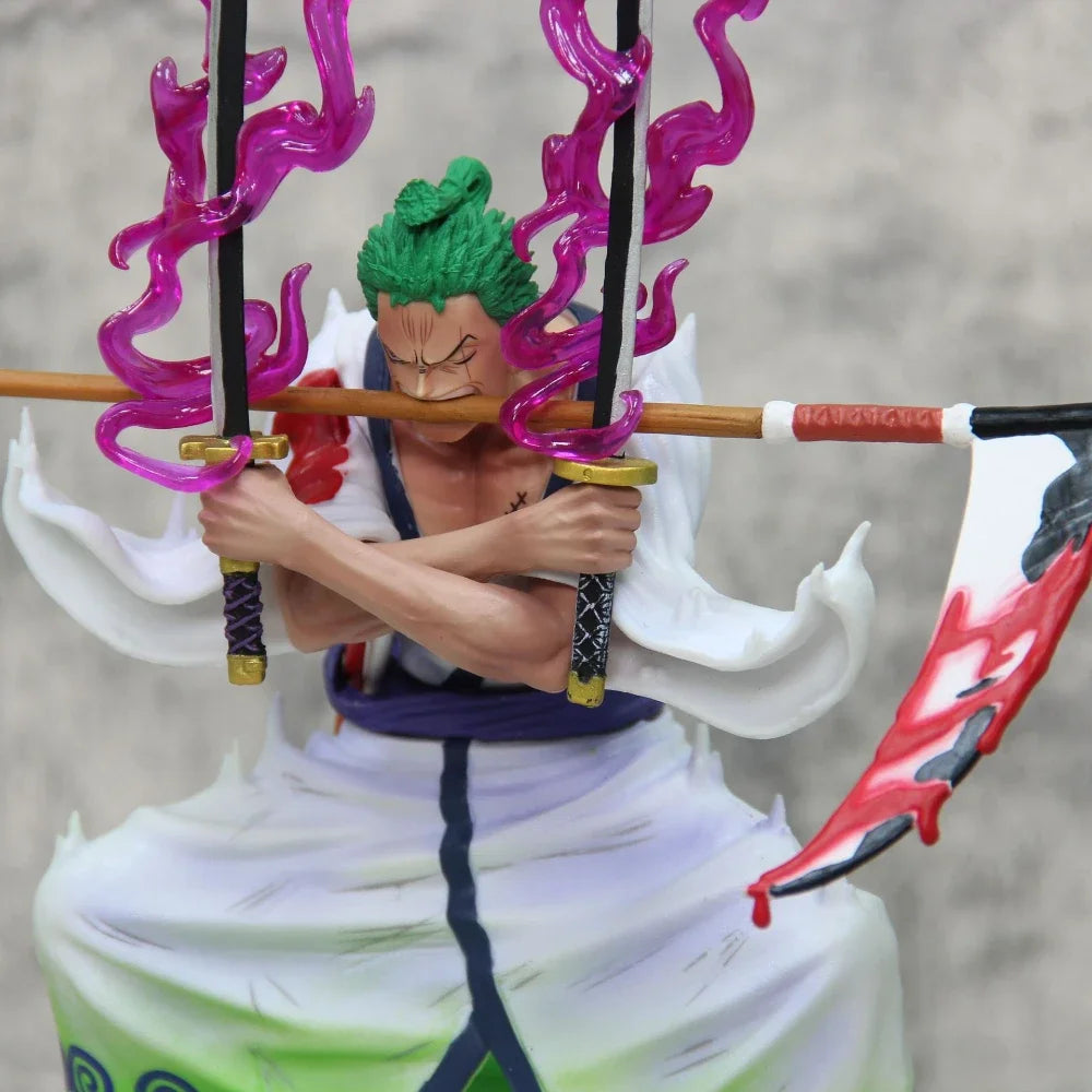 Figuras de acción de One Piece para niños, tamaño 33cm. Roronoa Zoro.