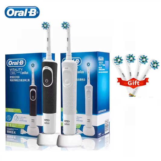 Cepillo de dientes eléctrico Oral-B Vitality CrossAction. Temporizador de 2 minutos.