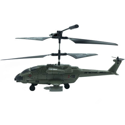 JS-8 2.5 CH Apache Helicóptero de combate de control remoto con giroscopio