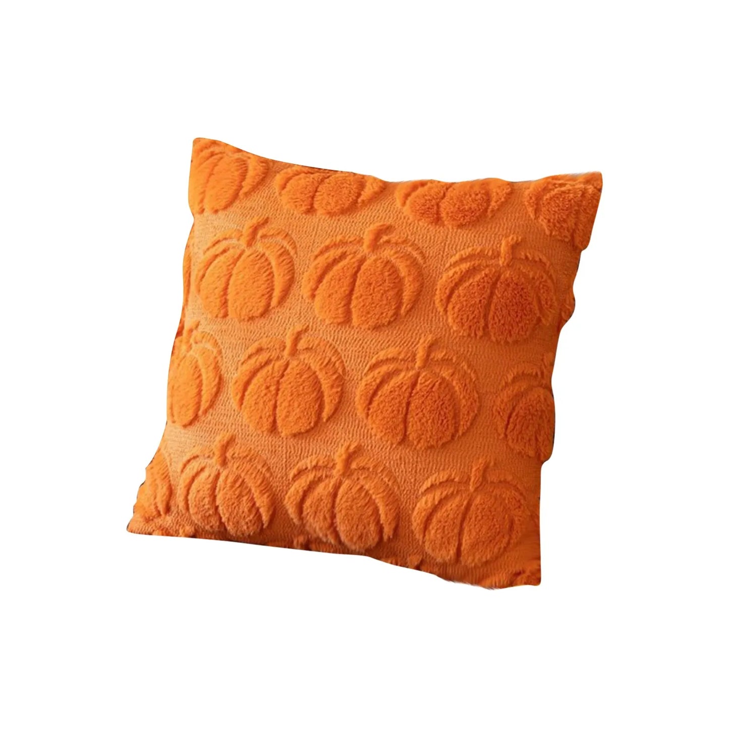 Almohada de felpa diseño calabaza