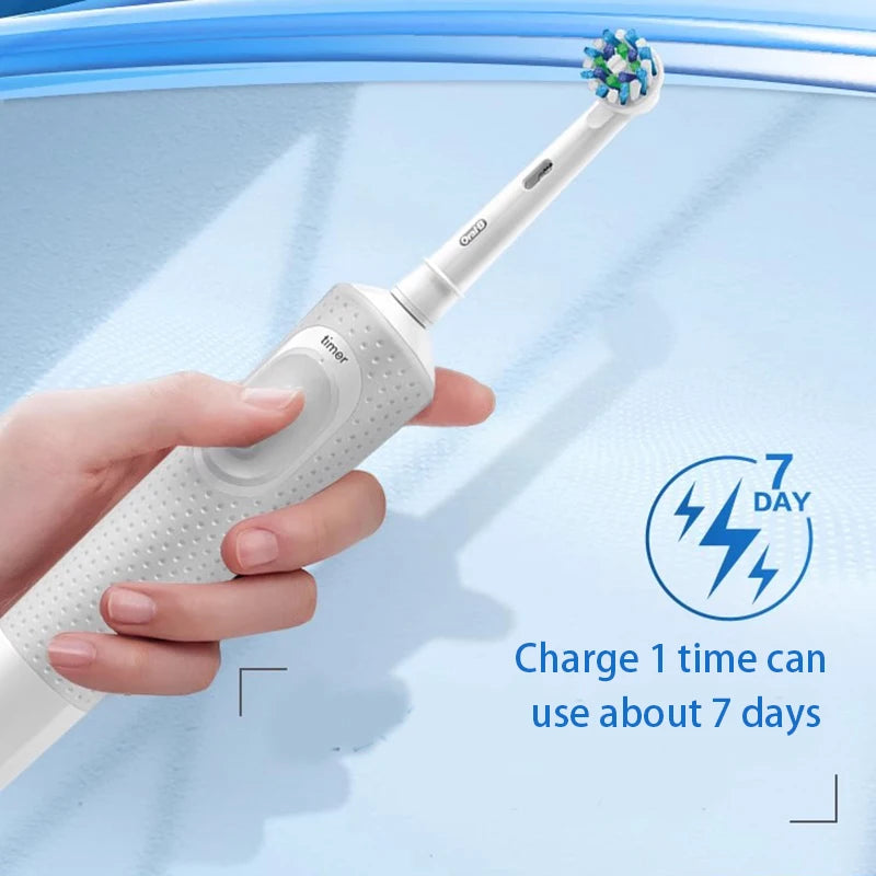 Cepillo de dientes eléctrico Oral-B Vitality CrossAction. Temporizador de 2 minutos.