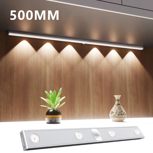 Lámpara LED ultradelgada para interior, Sensor de movimiento.