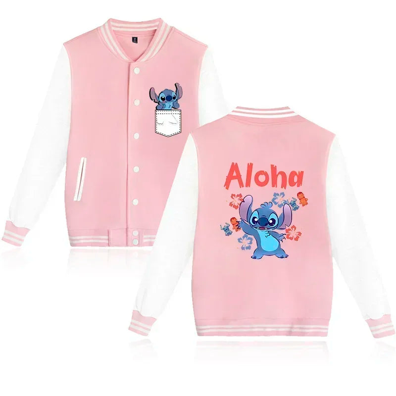 Chaqueta de béisbol Disney Lilo Stitch