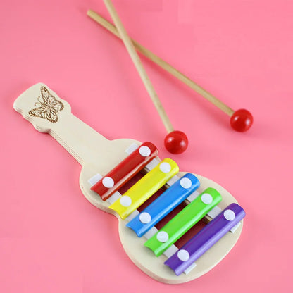 Instrumentos musicales para niños pequeños, instrumentos de percusión de madera