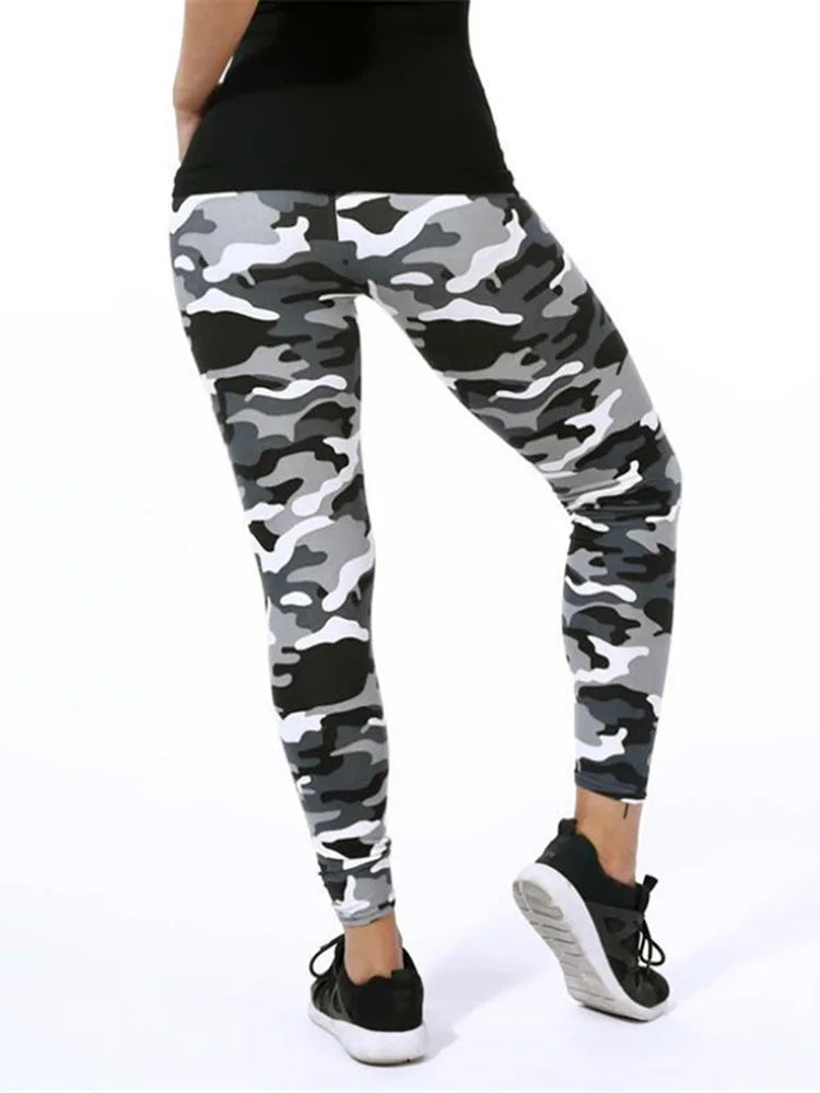 Leggings Fitness Gimnasio Alto Elástico Skinny estampados