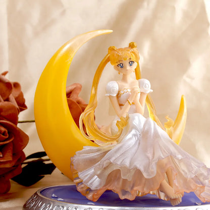 Figura de acción de Anime Sailor Moon.