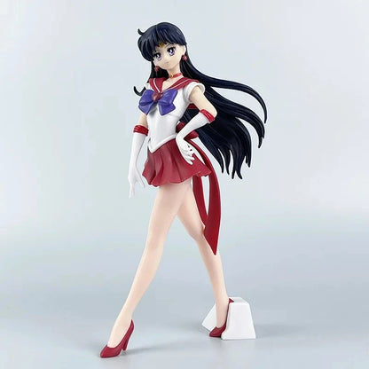 Figuras de acción Anime Sailor Moon Sailor Mars - Sailor Mercury 22cm 2 unids.