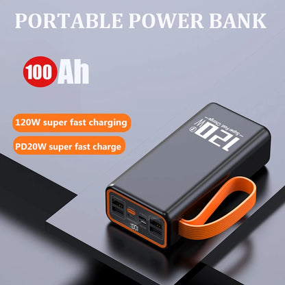 Batería Externa 200.000mAh Fast Charging 120W