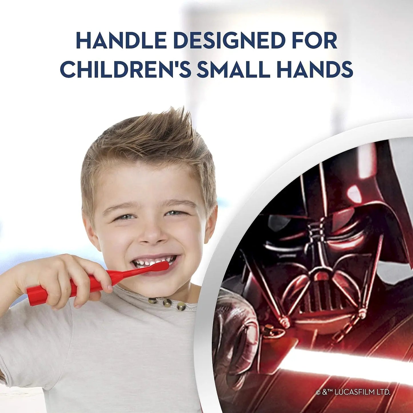 Cepillo de dientes eléctrico Oral-B para niños, diseños Disney.