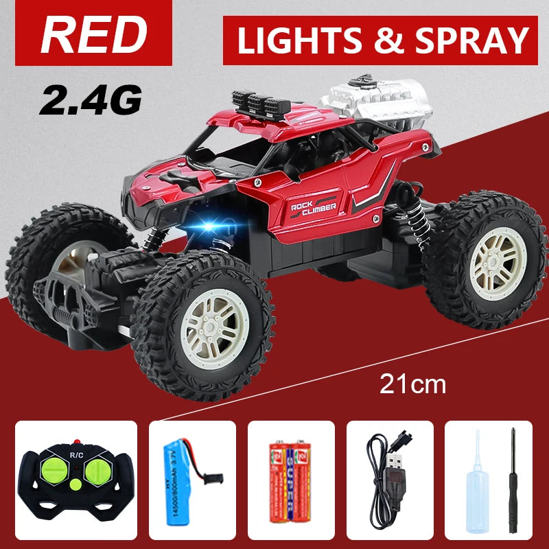 coche Buggy todoterreno RC de amplia potencia 2,4G Radio  1:12/1:16