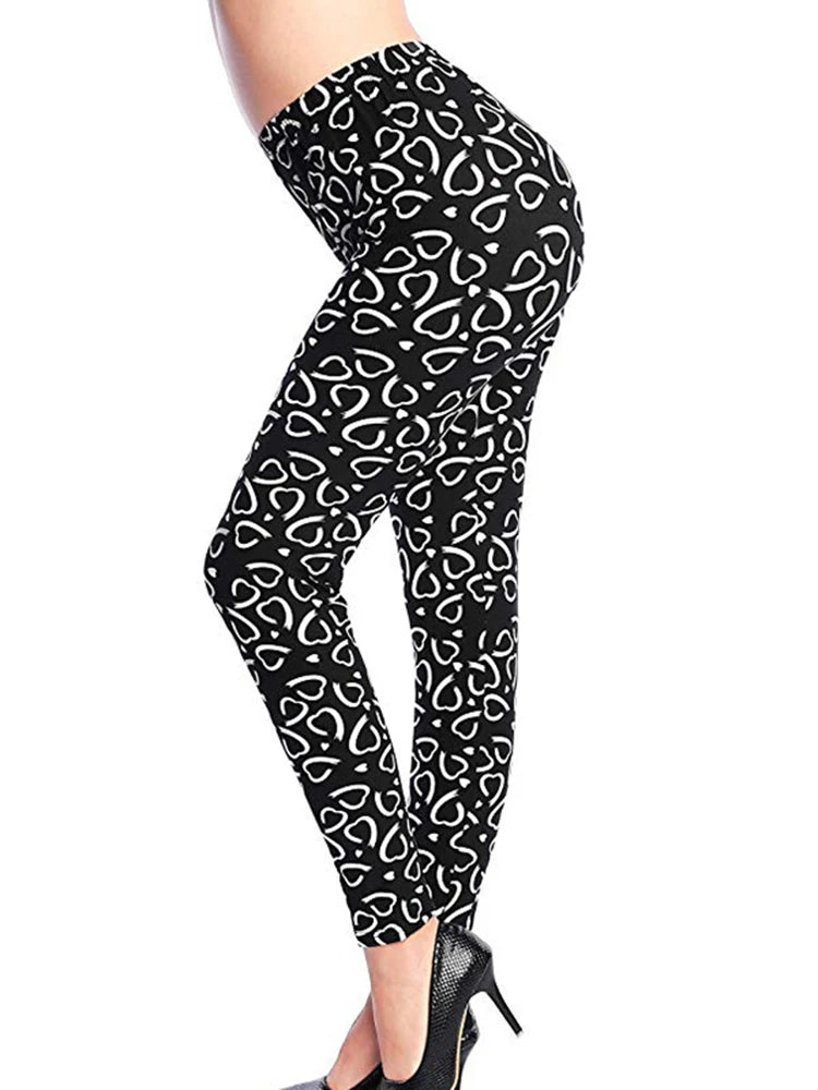 Leggins deportivos Estilo Camuflaje, Graffiti Pantalón