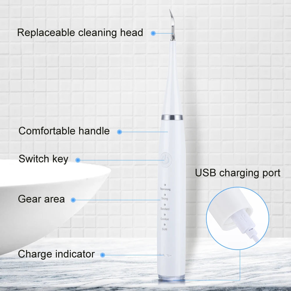 Cepillo Dental ultrasónico 6 en 1