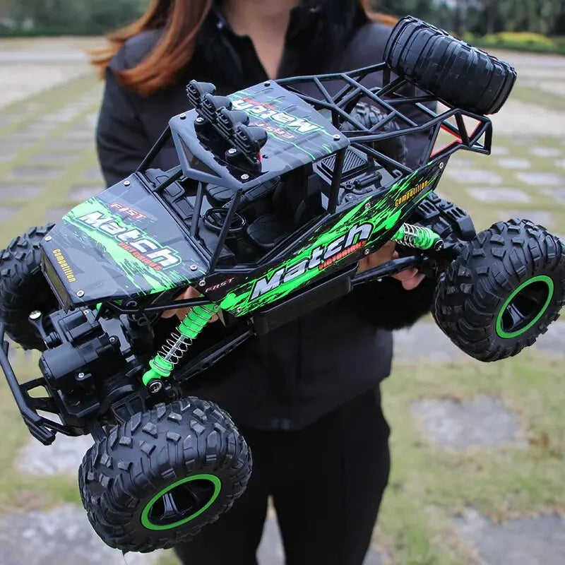 RC coche con luces Led 2,4G Radio Control 1:12/1:16 4WD