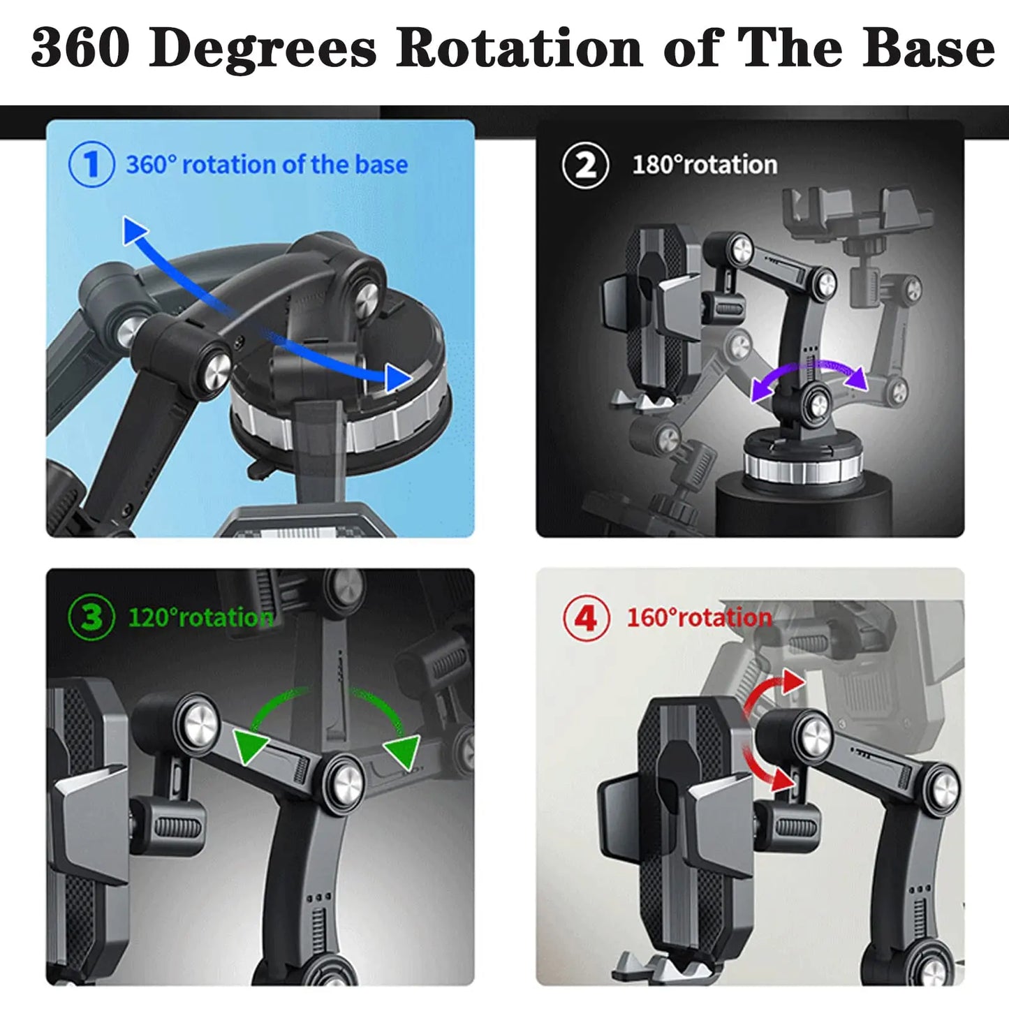 Soporte universal con ventosa para coche