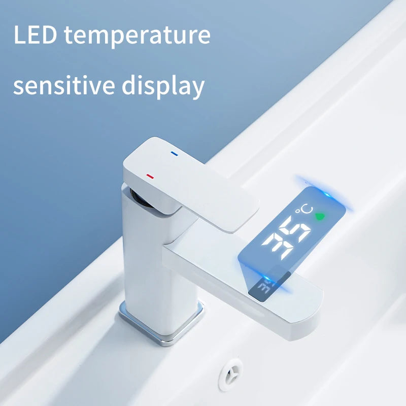 LLave Digital de baño con Control de temperatura, dispositico inteligente de alta calidad.