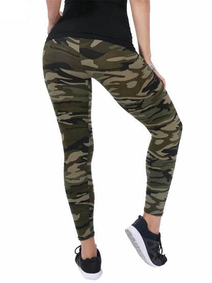 Leggings Fitness Gimnasio Alto Elástico Skinny estampados