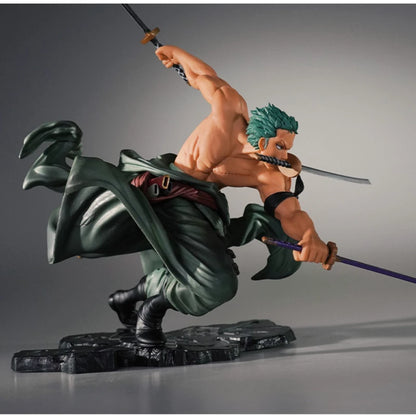 Figura de acción de One Piece, Roronoa Zoro, modelo de colección, tamaño 30cm.