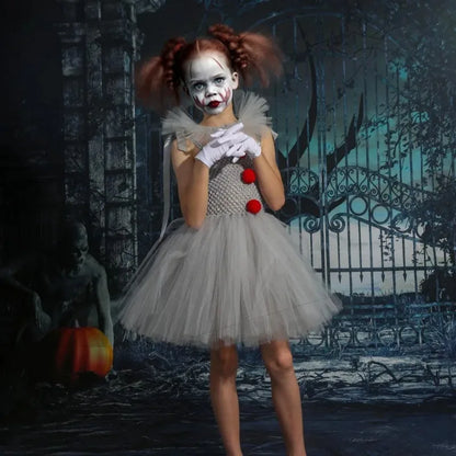 Disfraz de Pennywise para niñas