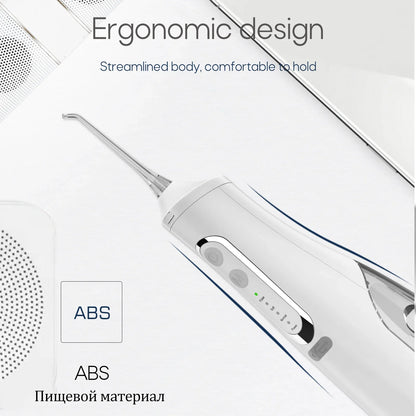 Irrigador bucal USB recargable, hilo Dental portátil