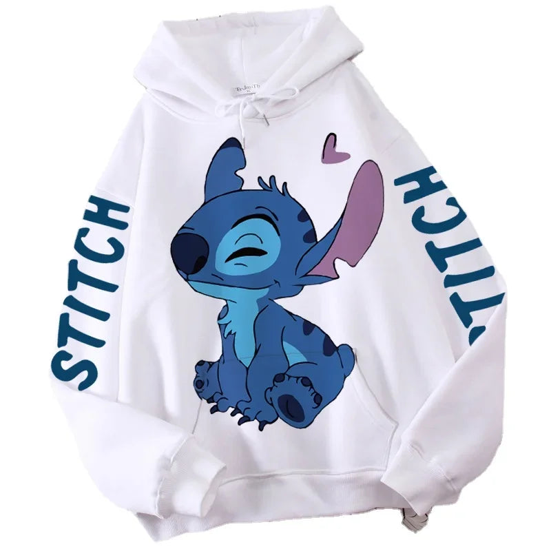 Sudadera con capucha de Disney Fashion Stitch Angel Monster