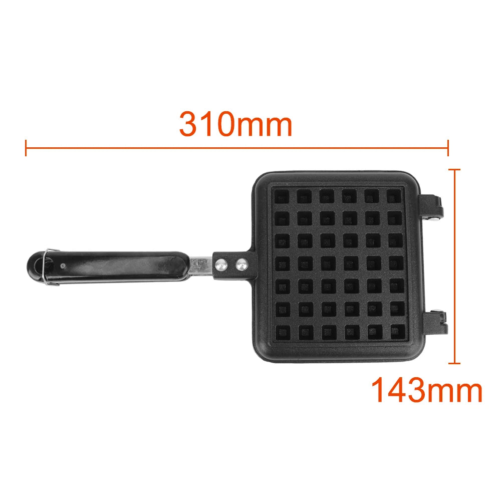 Máquina para Waffles y pasteles, de hierro antiadherente